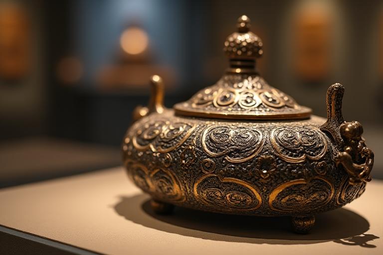 불국사 다보탑 내부에서 발견된 정교한 통일신라시대 사리함